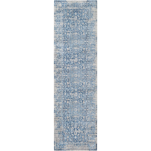Three Posts™ Mendelsohn Oriental Blue Area Rug & Reviews Wayfair